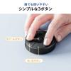 UFOマウス 円盤型 Bluetoothマウス USB Aレシーバー 薄型 持ち運び 出張 コンパクト 小型 乾電池式