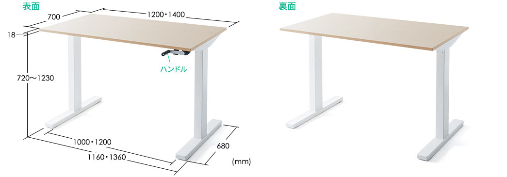 表面 裏面