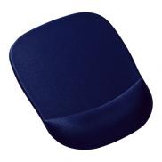 低反発リストレスト付きマウスパッド(ブルー)