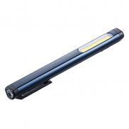 ペン型LEDライト(LED懐中電灯・USB充電式・マグネット内蔵クリップ・最大300ルーメン・ハンディーライト・COBチップ)
