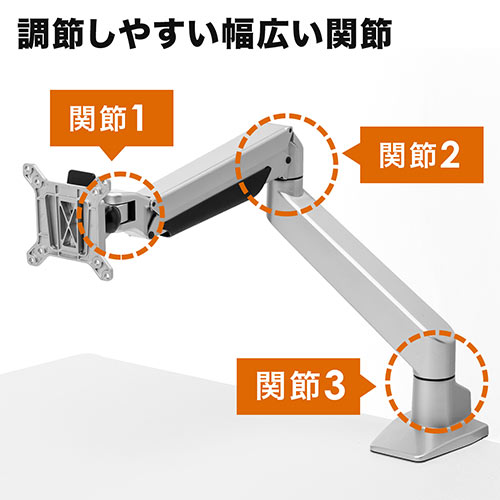❤️大特価❤️ モニターアーム　3画面　ガス圧式　耐荷重20kg VESA対応 Amazon.co.jp: FORGING MOUNT モニターアーム ガス式 トリプル 3画面