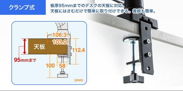 クランプ式