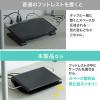 フットレスト(足置き台・オフィス向け・ケーブル収納可能)