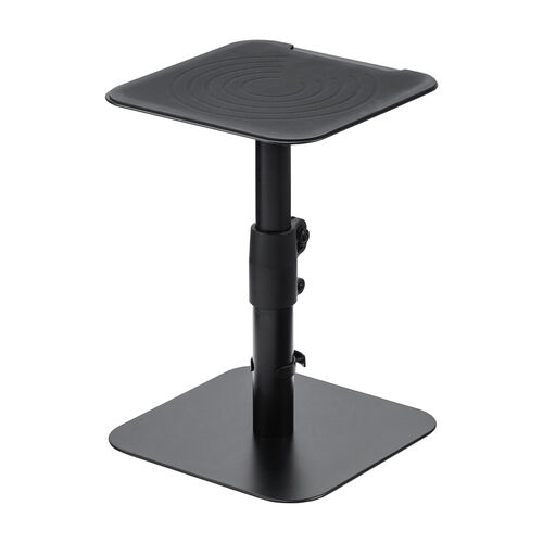 スピーカースタンド 卓上 金属製 高さ調整/角度調整対応 耐荷重10kg