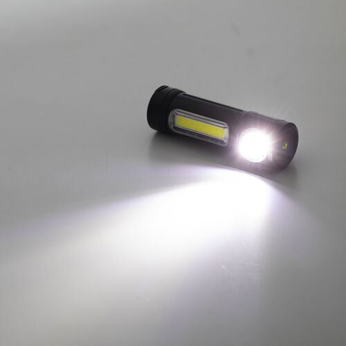 LEDライト 小型 充電式 マグネット内蔵 USB充電式 防水 IPX6 最大400 
