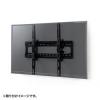 【アウトレット】テレビ壁掛け金具(32インチ～65インチ・壁面・VESA規格)