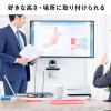 【アウトレット】壁掛けラック(壁設置用棚・AV棚・プレーヤー設置・スピーカー棚・ホワイト)