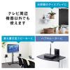 【アウトレット】壁掛けラック(壁設置用棚・AV棚・プレーヤー設置・スピーカー棚・ホワイト)