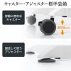 【アウトレット】スタンディングミーティングテーブル(ガス圧昇降・昇降幅38cm・正方形)