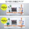 【アウトレット】スタンディングデスク(ガス圧昇降・昇降幅40cm・大型キャスター・幅100cm)