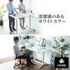 【アウトレット】スタンディングデスク(ガス圧昇降・昇降幅40cm・大型キャスター・幅100cm)