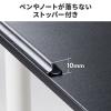 【アウトレット】机 天板拡張 後付 折りたたみ テーブル拡張 デスクエクステンダー クランプ固定 W65cm