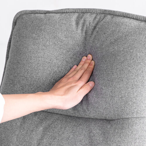 ファブリックチェア リクライニングチェア ソファチェア 収納式