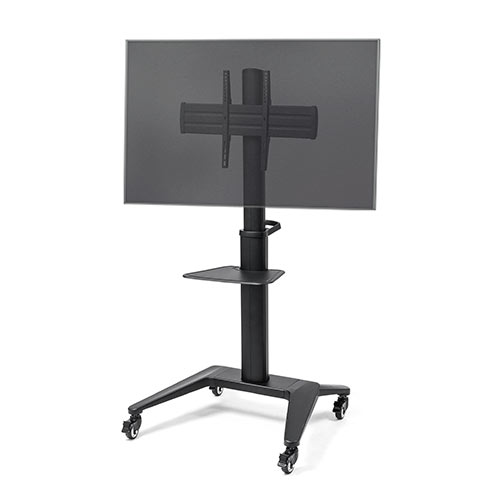 在庫限り】テレビスタンド キャスター付 ハイタイプ 75インチ対応 持ち