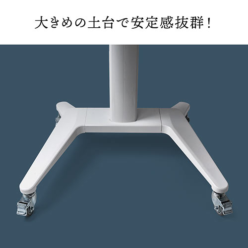 【新品】テレビスタンド ハイタイプ 32~75インチ キャスター付 テレビ台 テレビスタンド ハイタイプ 高さ調整機能つき キャスター 棚板