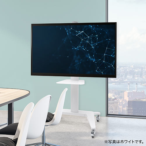 在庫限り】テレビスタンド キャスター付 ハイタイプ 75インチ対応 持ち