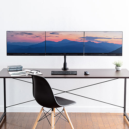 ゲーミングモニター100Hz24インチ×3+モニターアームトリプル ゲーミングモニター100Hz24インチ×3+モニターアームトリプル