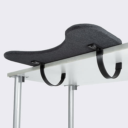 デスク用リストレスト 幅60cm 肘置き台 ワンタッチ取り付け デスク用リストレスト 幅60cm 肘置き台 ワンタッチ取り付け