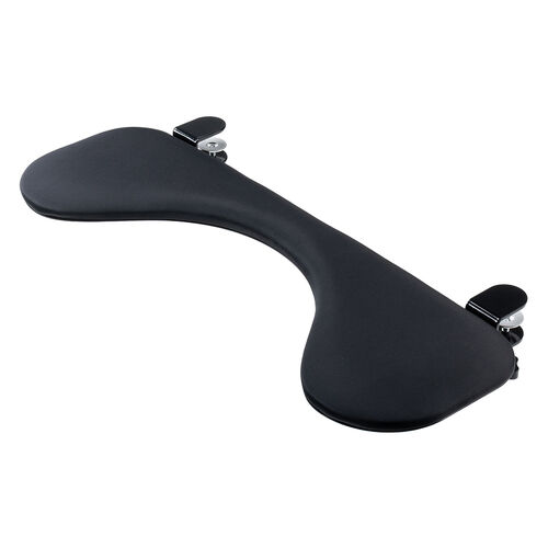 デスク用リストレスト クランプ固定式 幅67cm クッション入り 肘置き台 ブラック