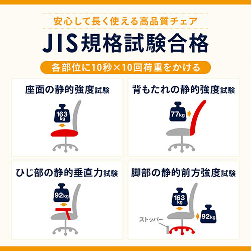 多機能メッシュチェア ハイバック ロッキング アームレスト付き