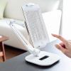 【アウトレット】iPad・タブレットアームスタンド(6～13インチ対応・2関節・角度調整・回転可能・レジスタンド・エアレジスタンド・ホワイト)