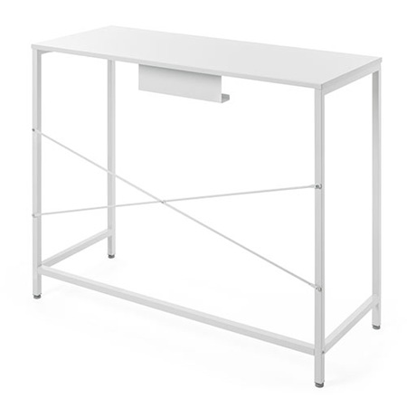 スタンディングデスク 高さ100cm 幅120cm ホワイト YT-DESKF010