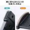 【アウトレット】2WAYフットレスト ワイドタイプ 足つぼ刺激ローラー付き デスク用 足置き台