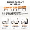 【アウトレット】ローデスク ローテーブル 高さ調整 5段階調整 幅100cm 奥行60cm タップ受け パソコンデスク パソコンテーブル ゲーミング ブラウン