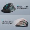 ワイヤレスマウス エルゴマウス コンボマウス Type-A Type-C  充電式 静音ボタン 5ボタン エルゴノミクス 高め