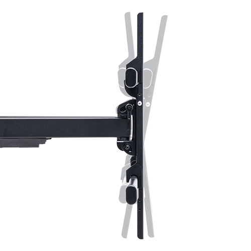 テレビ壁掛け金具 アーム式 薄型 大型 角度調整 左右首振り VESA 42