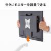 モニターアーム 2画面上下左右 デュアルモニター ガススプリング 薄型クランプ 耐荷重各1から9kg 32インチまで対応 ホワイト