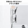 モニターアーム 上下2画面 デュアルモニター 薄型クランプ 支柱 耐荷重各9kg 32インチまで対応 ホワイト