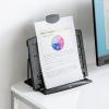 ノートパソコンスタンド(データホルダー・書見台・ブックスタンド・タブレットスタンド・角度調節6段階)