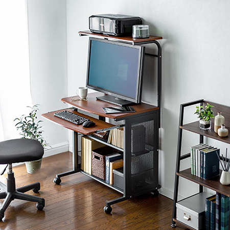 パソコンデスク(ダークオーク木目柄・W750) YT-DESK002 パソコンデスク(ダークオーク木目柄・W750) YT-DESK002