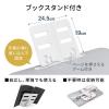 【アウトレット】折りたたみデスク 折りたたみノートパソコンデスク 持ち運びデスク 高さ調整 角度調整対応 グレー 幅60cm