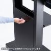 【アウトレット】壁寄せテレビスタンド(60~84型対応・キャスター)