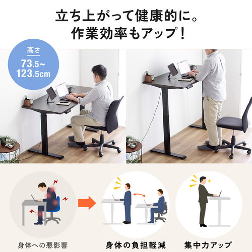 電動昇降デスク 昇降式デスク 昇降デスク パソコンデスク 作業台 幅