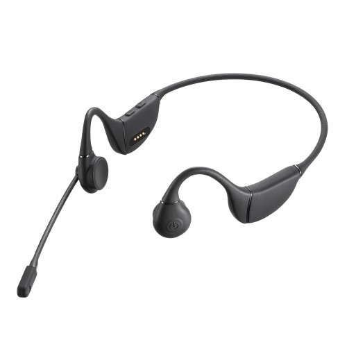 【アウトレット】骨伝導ヘッドセット(Bluetooth5.3 防水 口元マイク付き)
