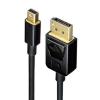 ミニ-DisplayPort変換ケーブル 1.5m(Ver1.4)