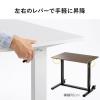 【アウトレット】昇降デスク ガス圧昇降 スタンディングデスク軽量 作業台 座りすぎ防止 幅90cm 奥行60cm ホワイト