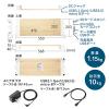 【5/31 16:00迄限定特価】モニター台 机上台 USBハブ 3ポート USB3.1 急速充電 カードリーダー 幅56.8cm