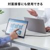 モバイルモニター 14インチ タッチパネル スタンド対応 USB Type-C接続 HDMI 1920×1200 WUXGA モバイルディスプレイ