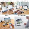 モバイルモニター 14インチ スタンド対応 USB Type-C接続 HDMI 1920×1200 WUXGA モバイルディスプレイ