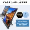 モバイルモニター 14インチ スタンド対応 USB Type-C接続 HDMI 1920×1200 WUXGA モバイルディスプレイ