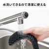ハニカムリストレスト Lサイズ 幅44.5cm キーボード用 ブラック