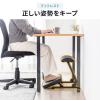 【アウトレット】3WAYフットレスト 極厚クッション 14段階高さ調整 角度調整 オットマン デスク用 足置き台 折りたたみ ブラック
