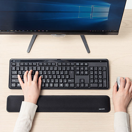キーボード用　防水　リストレスト 疲労軽減 手首　クッション　レッド Amazon.co.jp：キーボード用防水リストレスト 疲労軽減 手首