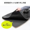 【アウトレット】エルゴノミクスチェア(人間工学椅子・高さ調整・スタンディングデスク・上下昇降デスク対応・疲労軽減マット付属・耐荷重125kg・キャスター付き・ブラック)
