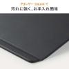【アウトレット】卓上傾斜台 ノートパソコンスタンド 折りたたみ式 薄型 2段階高さ調整 PUレザー