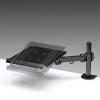【アウトレット】ノートPCアーム(耐荷重8kg・ブラック)